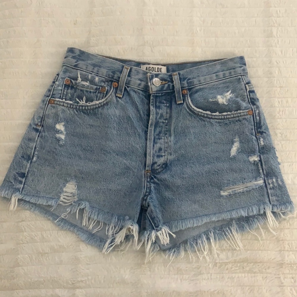 Agolde Parker Shorts in Swapmeet